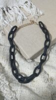 GARGANTILLA ESLABÓN, NEGRO
