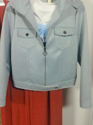 BIKER SARGA AZUL