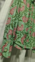 CAMISA FRUNCIDO flor fucsia