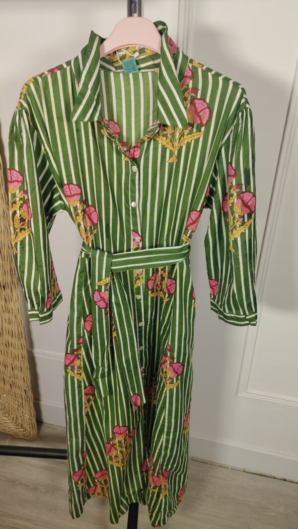 VESTIDO COMPOSE ,  verde bosque