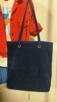 BOLSO PIEL SERRAJE MARINO